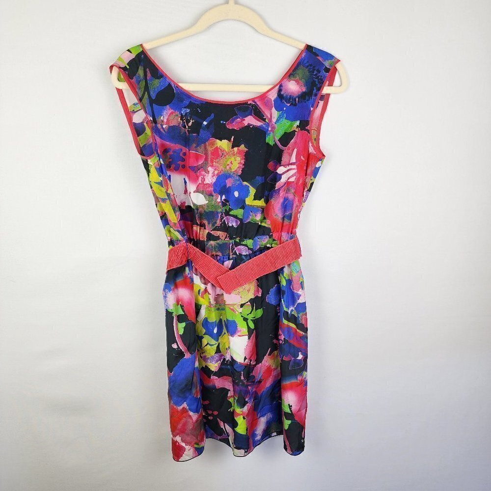 Pennyblack Mini Floral‎ Dress Small spring colorful church easter wedding party